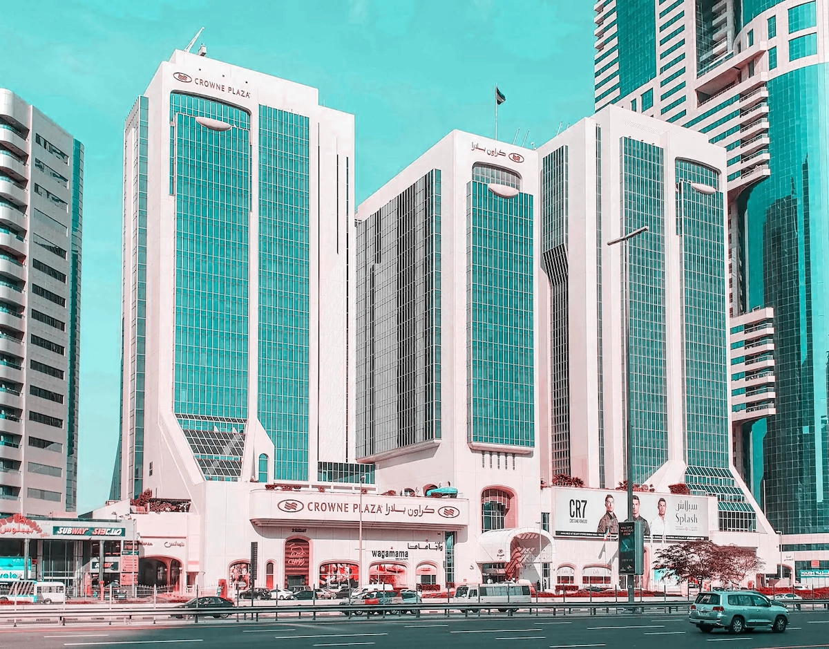 هتل کراون پلازا شیخ زاهد دبی