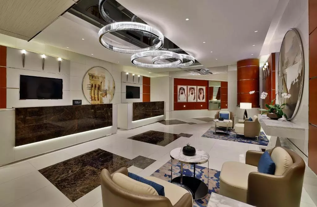 سالن انتظار Hilton Dubai The Walk