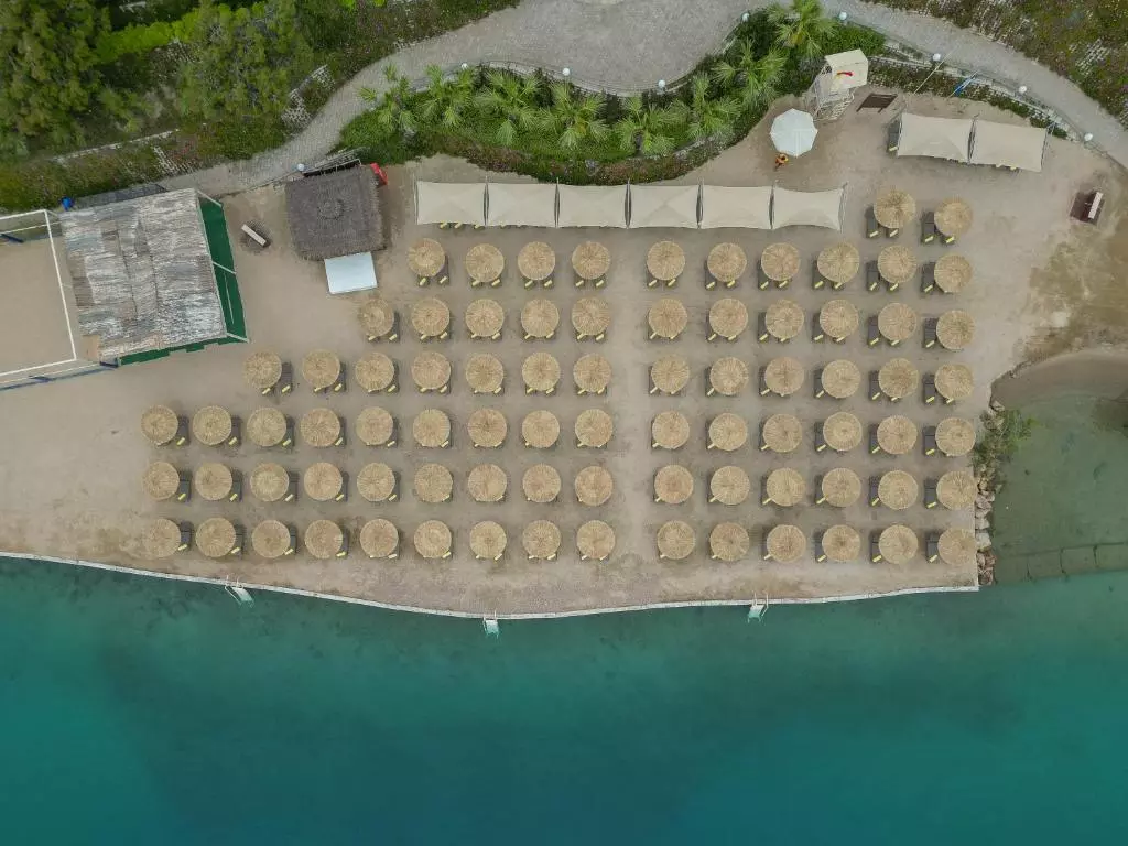 ساحل La Blanche Island Hotel Bodrum
