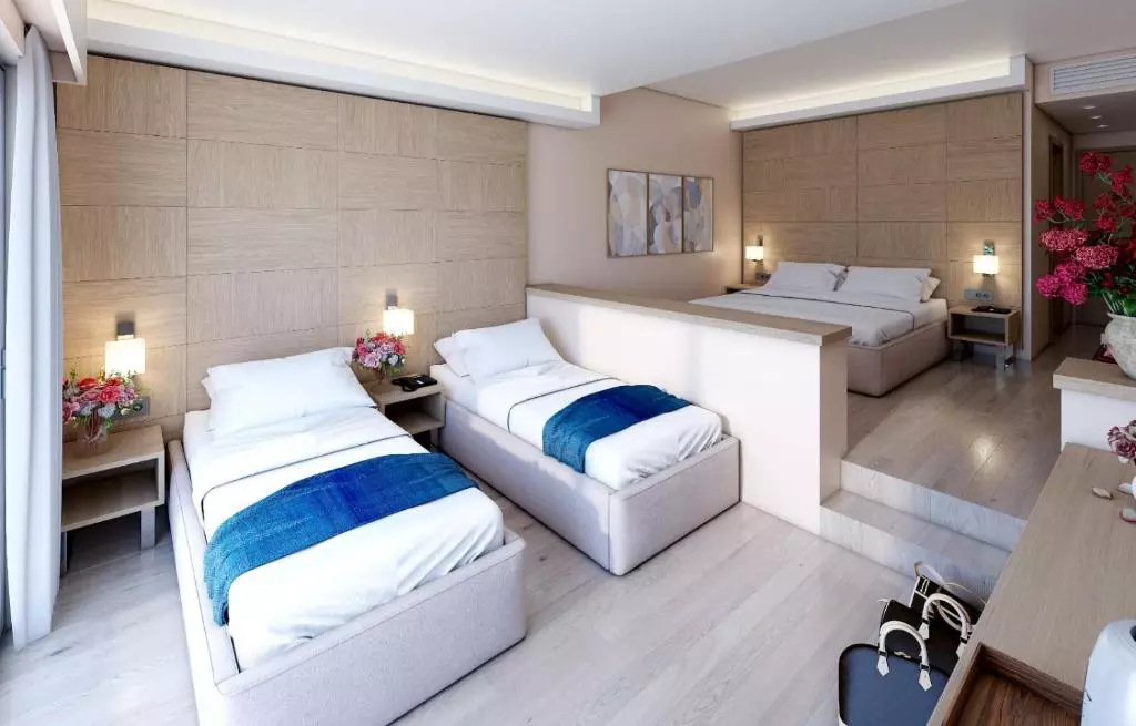 اتاق AZURE BY YELKEN