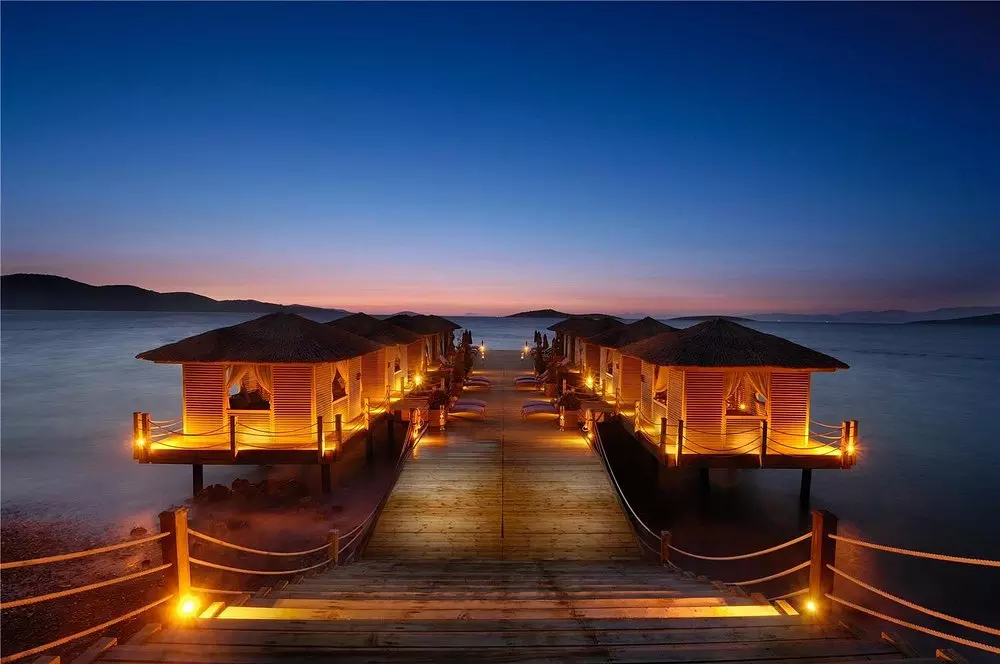 اسکله THE PLAZA BODRUM